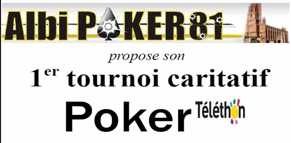 Albi Poker Téléthon