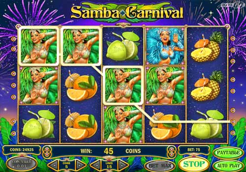 Machine à sous Samba Carnival