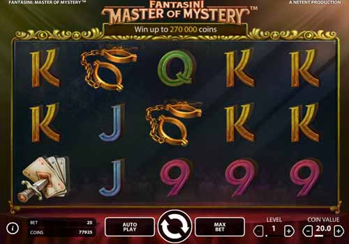 Machine à sous Fantasini: Master of Mystery