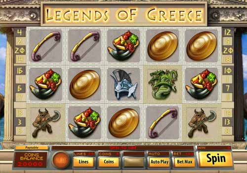 Machine à sous Legends Of Greece