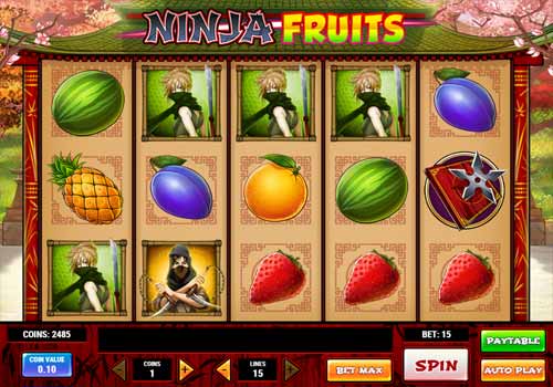 Machine à sous Ninja Fruits