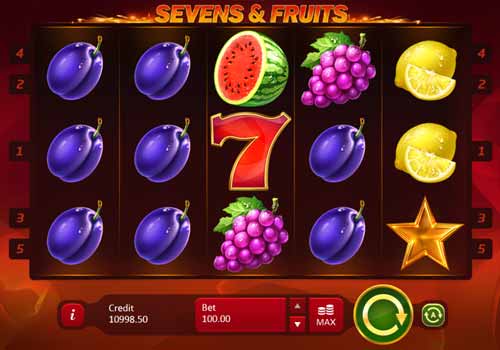 Machine à sous Sevens & Fruits