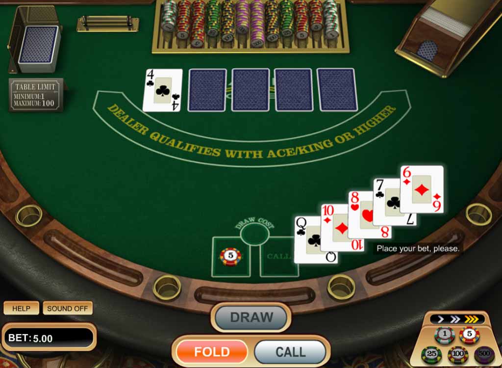 Jouer à Oasis Poker