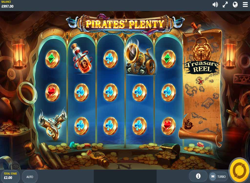 Jouer à Pirates’ Plenty