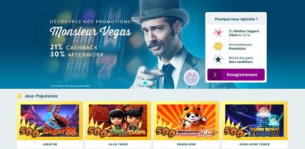 Promotions Monsieur Vegas