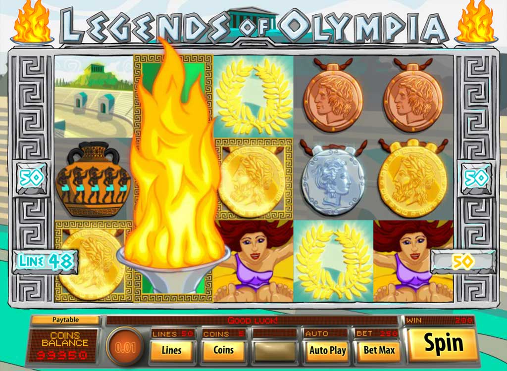 Jouer à Legends of Olympia