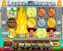 Machine à sous Legends of Olympia