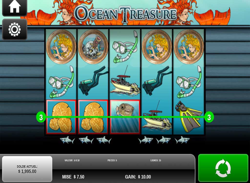 Jouer à Ocean Treasure