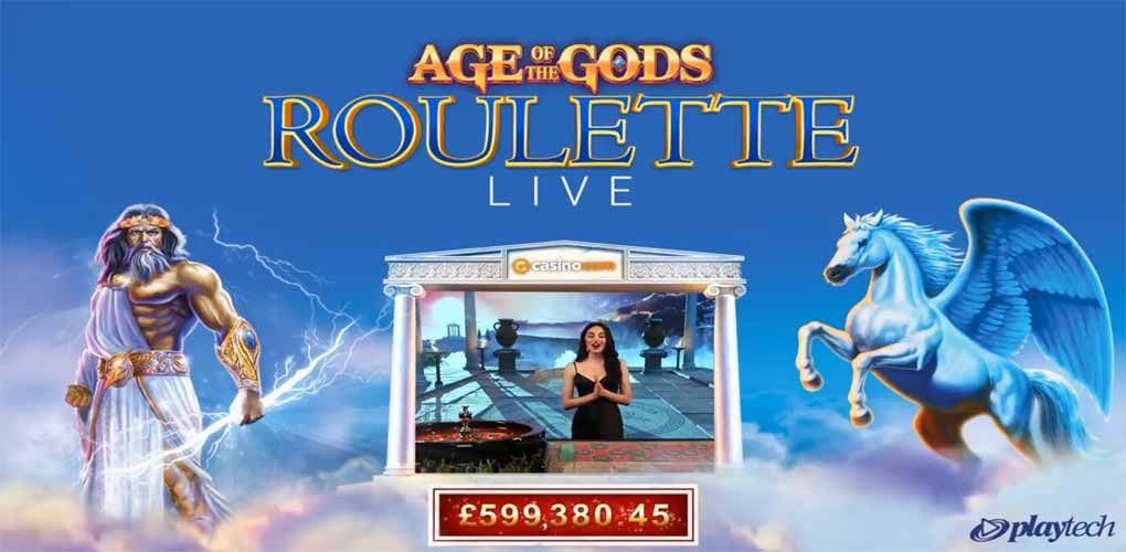 Age of Gods Roulette Live