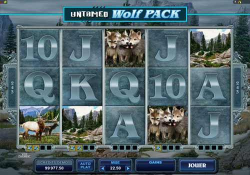 Machine à sous Untamed Wolf Pack
