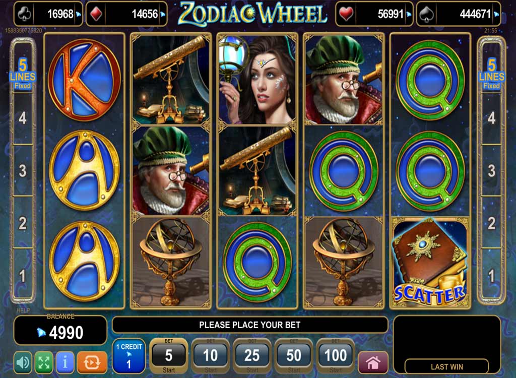 Jouer à Zodiac Wheel
