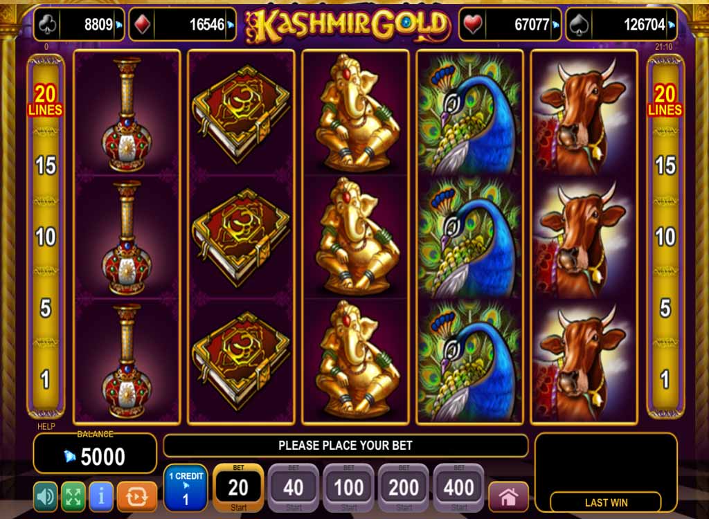 Jouer à Kashmir Gold
