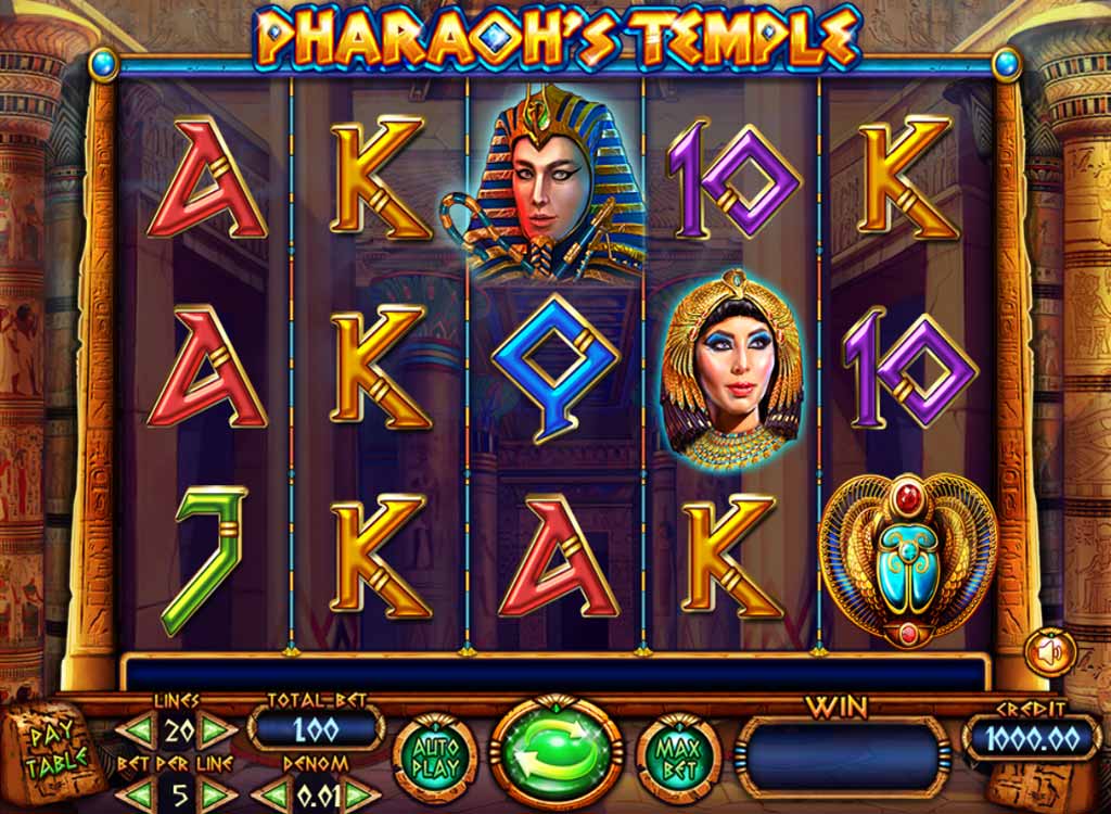 Jouer à Pharaoh’s Temple