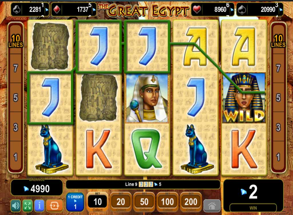 Jouer à The Great Egypt
