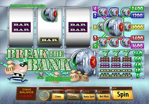 Machine à sous Break The Bank
