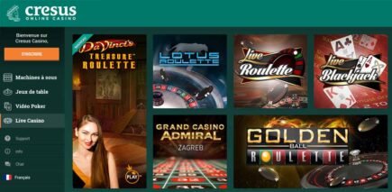 Cresus Casino Pragmatic Play Live