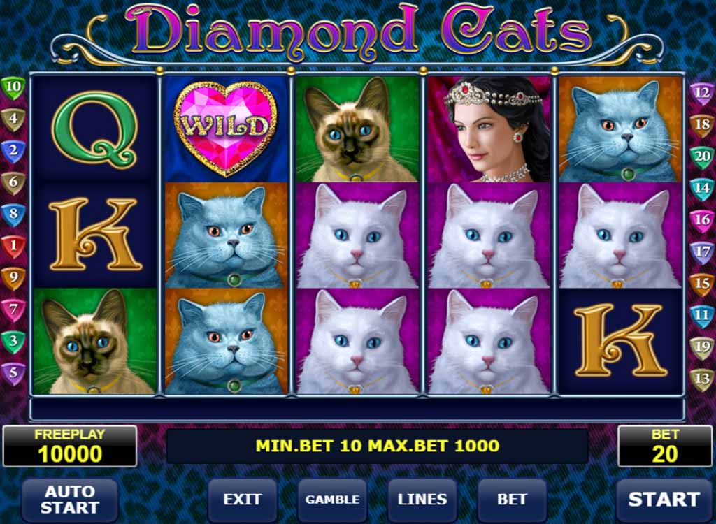 Jouer à Diamond Cats