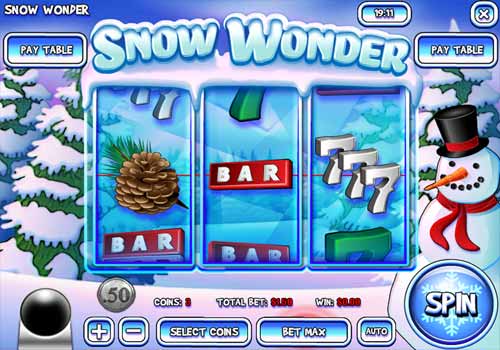Machine à sous Snow Wonder