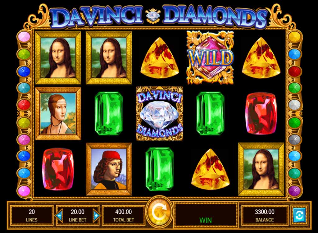 Jouer à Da Vinci Diamonds