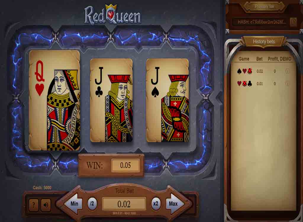 Jouer à Red Queen