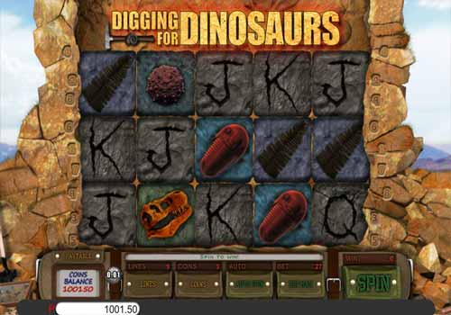 Machine à sous Digging for Dinosaurs