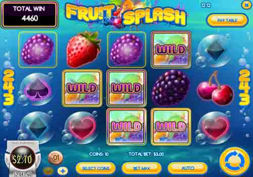 Machine à sous Fruit Splash