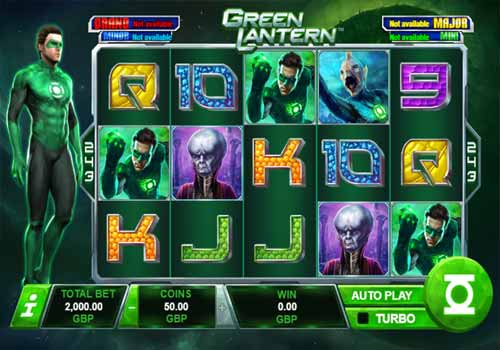 Machine à sous Green Lantern
