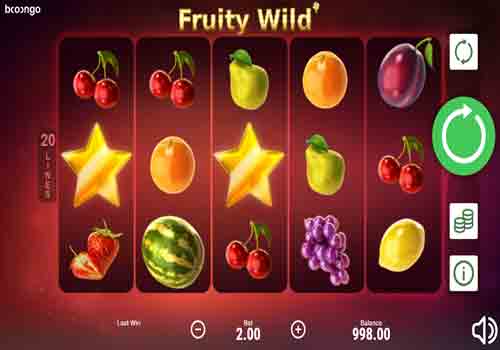 Machine à sous Fruity Wild