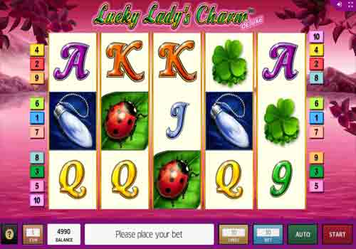 Machine à sous Lucky Lady’s Charm Deluxe