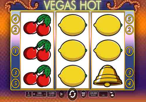 Machine à sous Vegas Hot