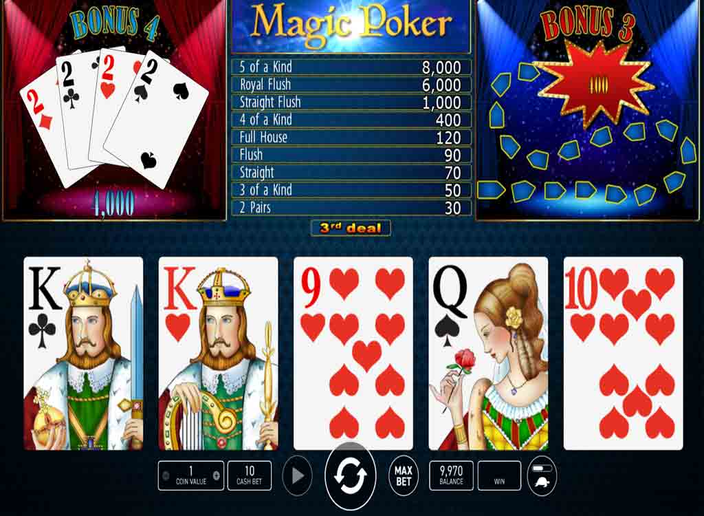 Jouer à Magic Poker