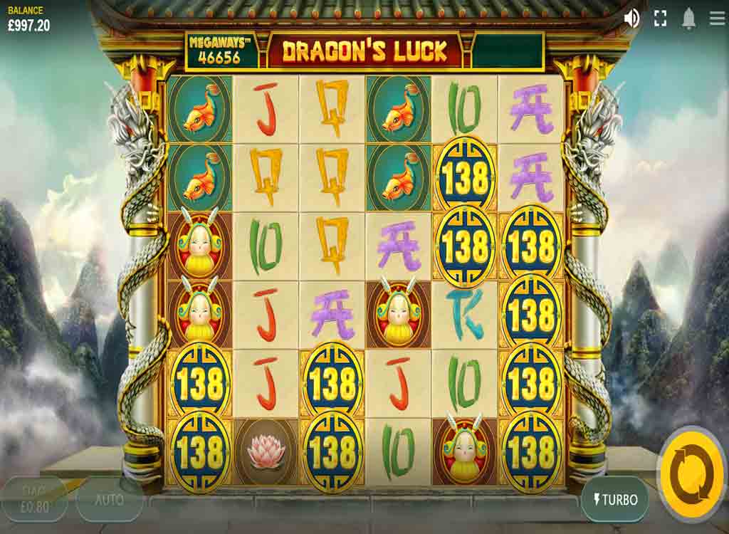 Jouer à Dragon’s Luck Megaways