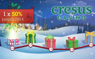 Cresus Casino Promotion de Noël