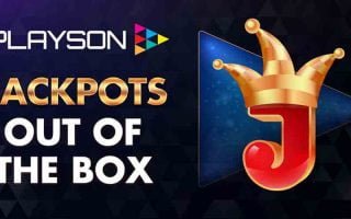 Playson Out Of The Box Jackpots