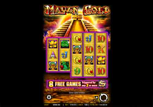 Machine à sous Mayan Gold