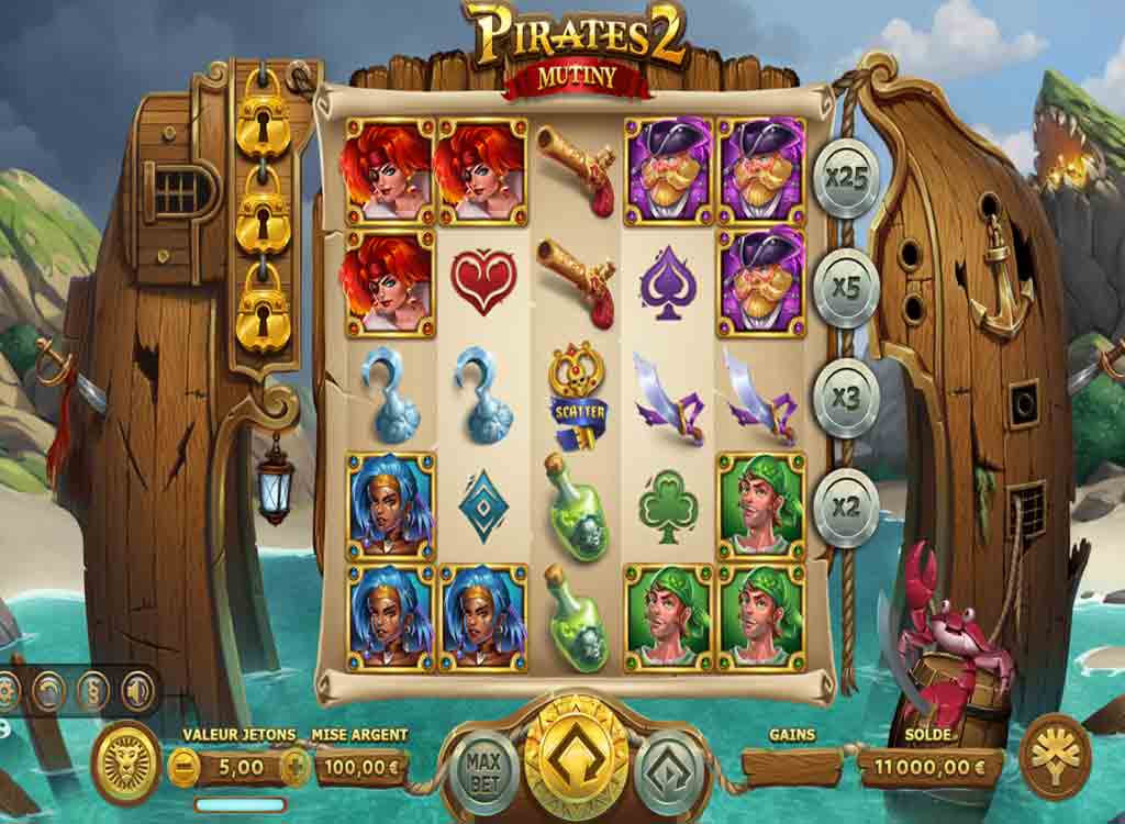 Jouer à Pirates 2 Mutiny