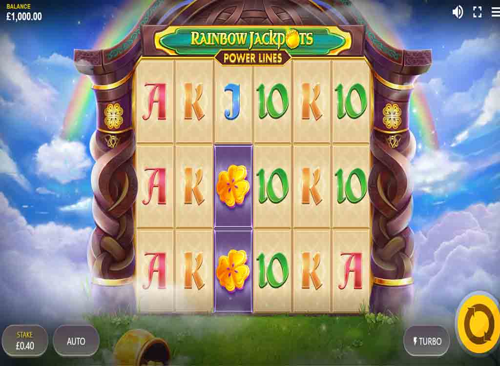 Jouer à Rainbow Jackpots Power Lines