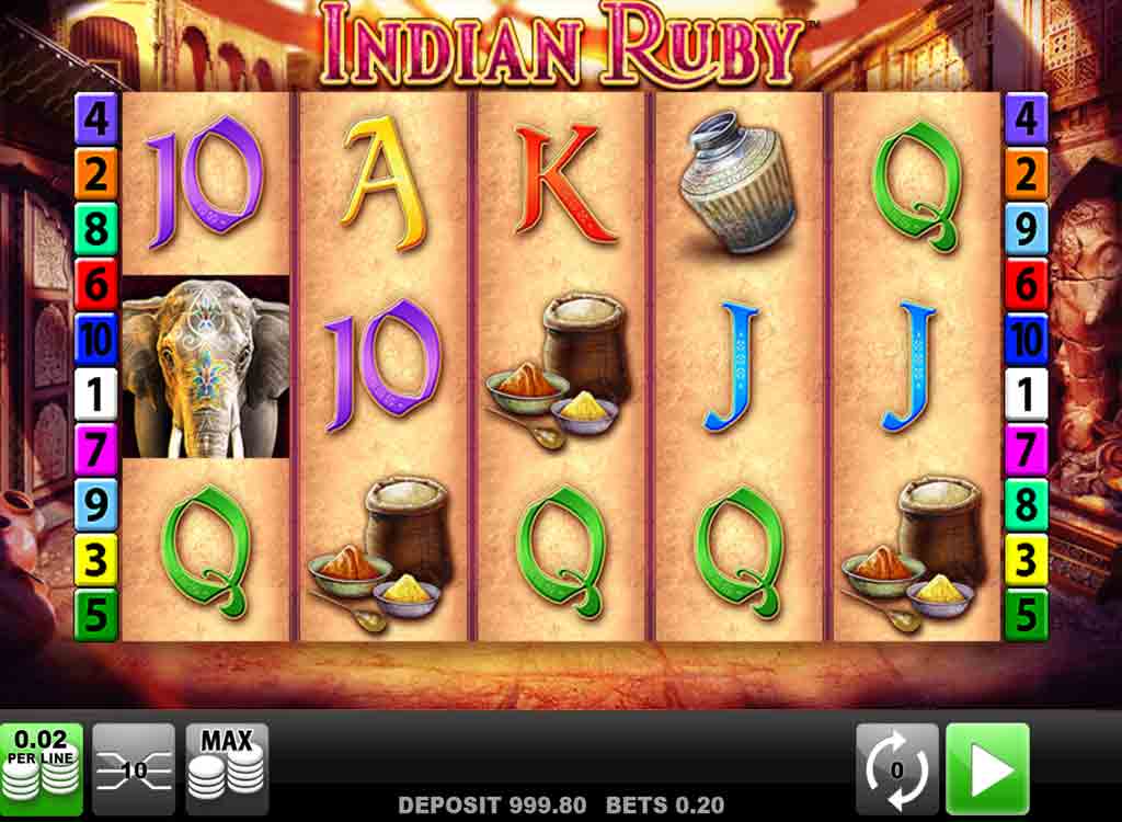 Jouer à Indian Ruby