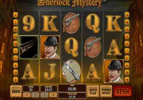 Machine à sous Sherlock Mystery