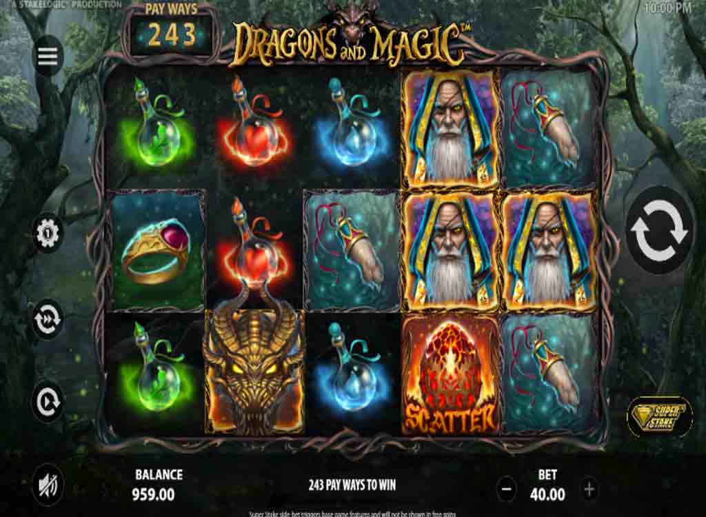 Jouer à Dragons and Magic
