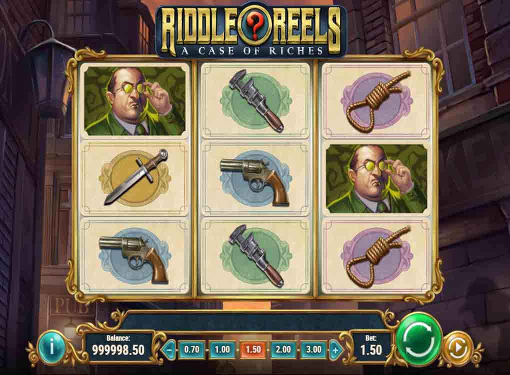 Jouer à Riddle Reels: A Case of Riches