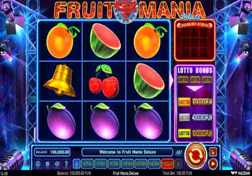 Machine à sous Fruit Mania Deluxe