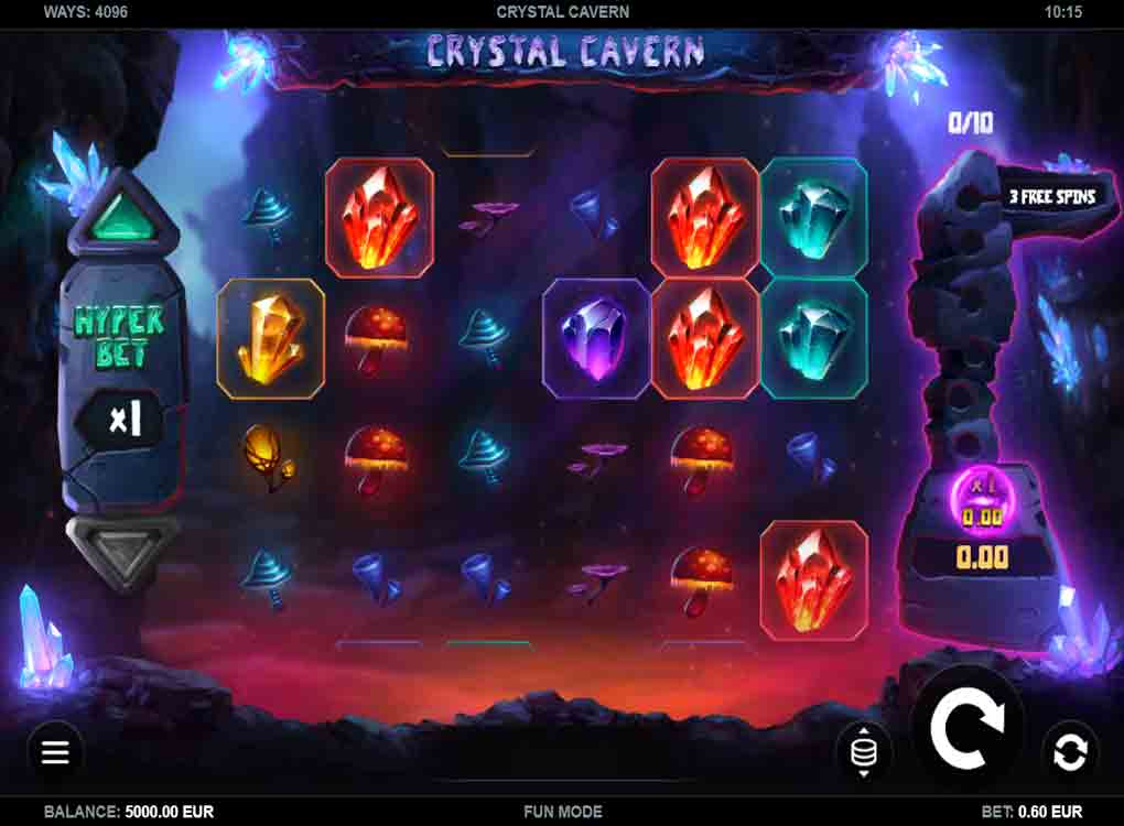 Jouer à Crystal Cavern