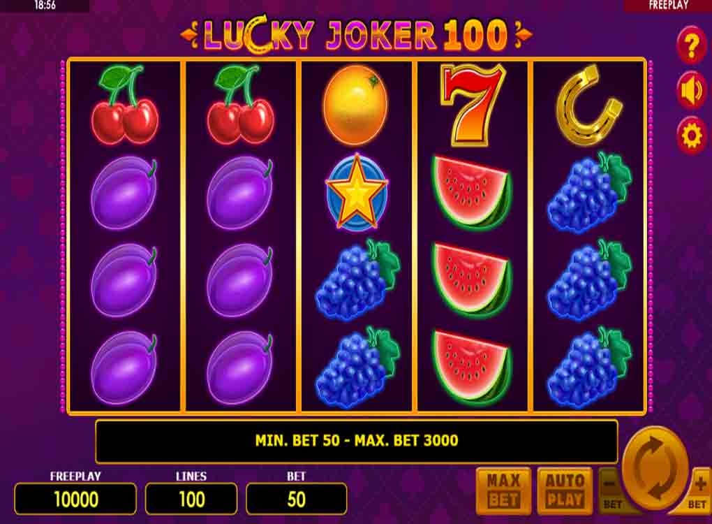 Jouer à Lucky Joker 100