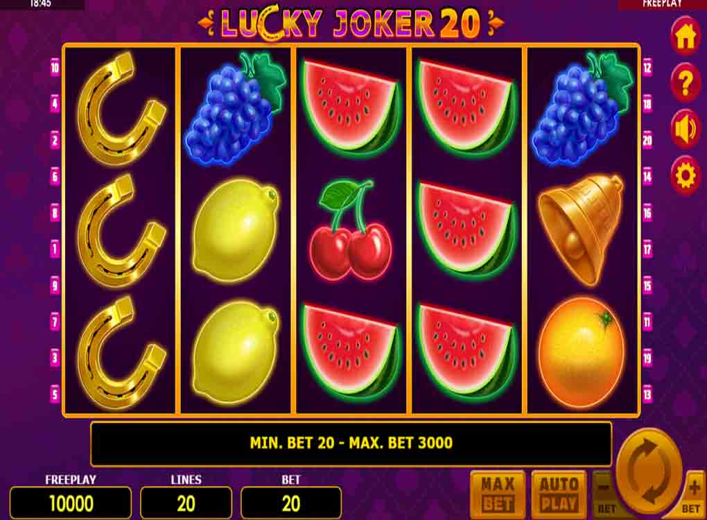 Jouer à Lucky Joker 20