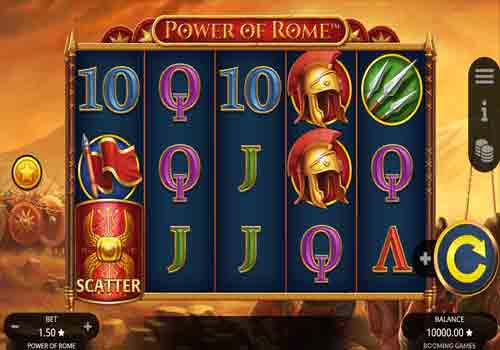Machine à sous Power of Rome