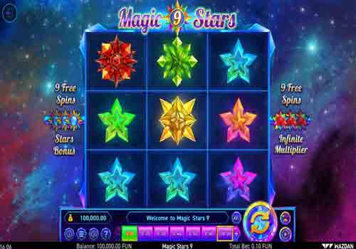 Machine à sous Magic Stars 9