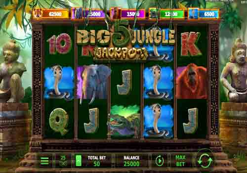 Machine à sous Big 5 Jungle Jackpot