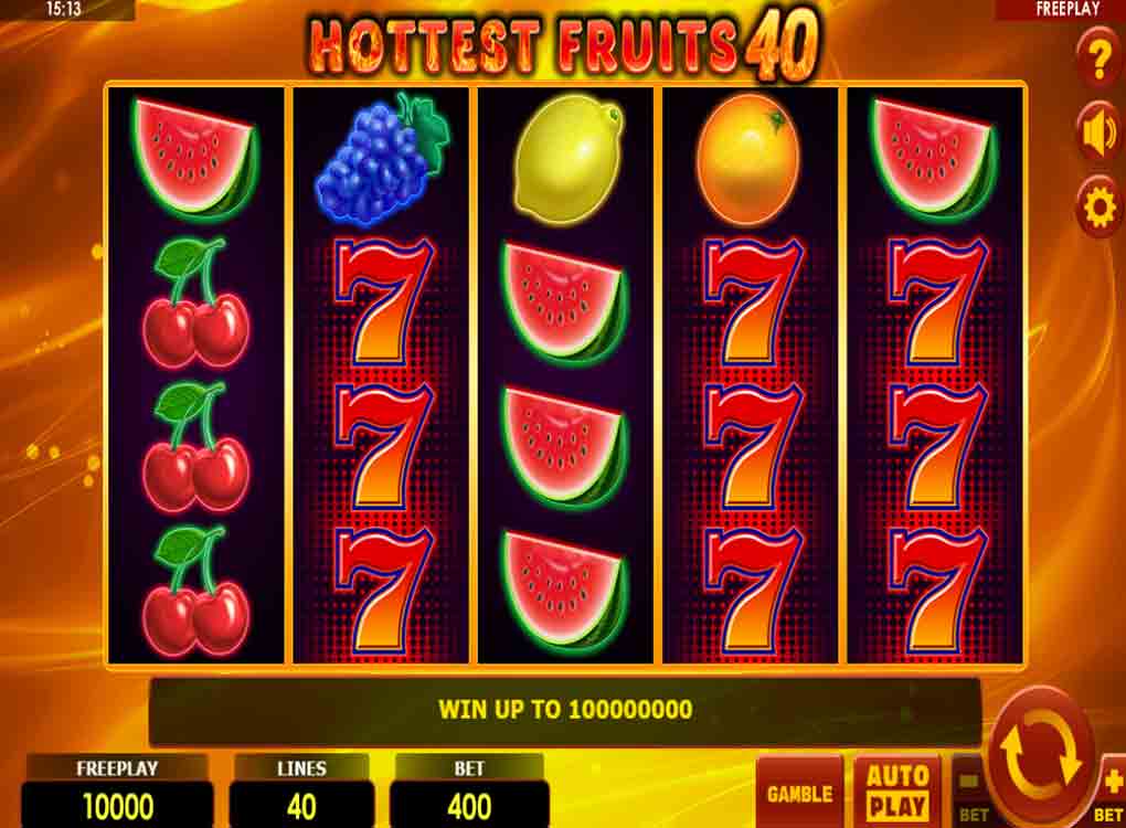 Jouer à Hottest Fruits 40