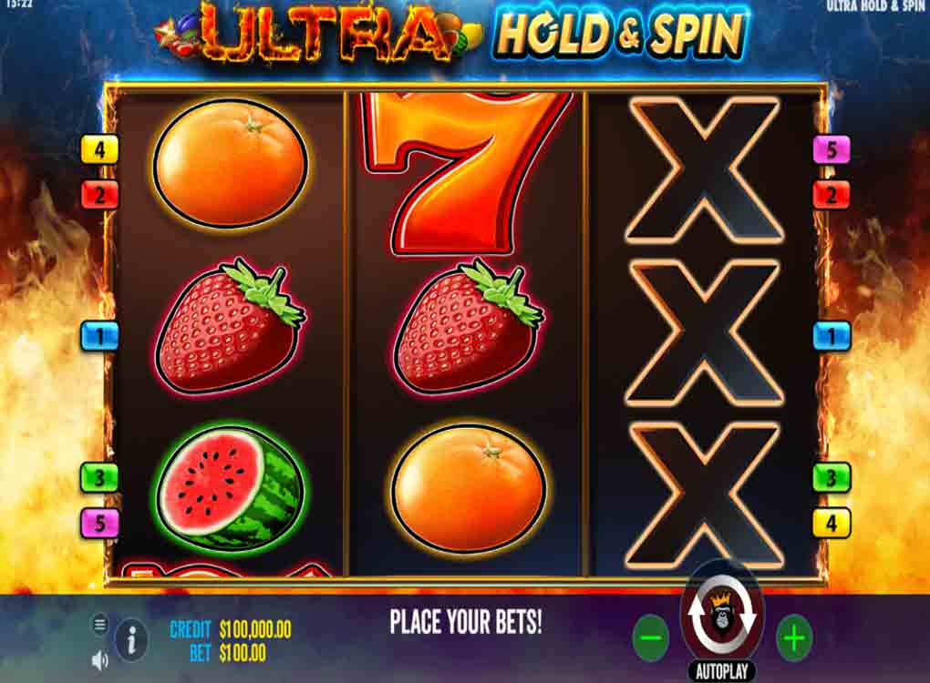 Jouer à Ultra Hold and Spin